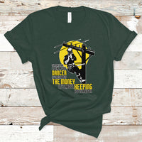 Support Your Pole Dancer Utility Electric Lineman T Shirt - Wonder Print Shop