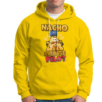 Nacho Average Piilot Hoodie - Wonder Print Shop