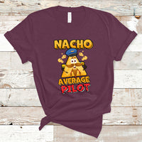 Nacho Average Piilot T Shirt - Wonder Print Shop