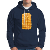 Corn Halloween Costume Funny Foodie Farmer Hoodie - Wonder Print Shop