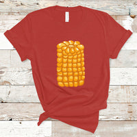 Corn Halloween Costume Funny Foodie Farmer T Shirt - Wonder Print Shop