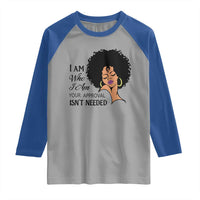 Black Queen Raglan Shirt Lady Curly Natural Afro African American Ladies