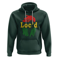 Black Woman Melanin Girl Juneteenth Hoodie With Loc'd Hair - Wonder Print Shop