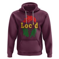 Black Woman Melanin Girl Juneteenth Hoodie With Loc'd Hair - Wonder Print Shop