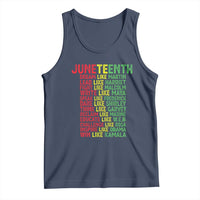 Happy Juneteenth Tank Top Dream Like Leaders