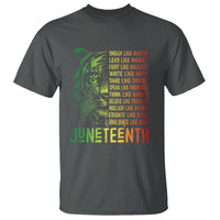 Juneteenth T Shirt Dream Like Leaders - Wonder Print Shop