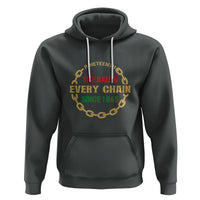 1865 Hoodie Juneteenth Breaking Every Chain - Wonder Print Shop