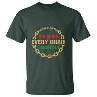 1865 T Shirt Juneteenth Breaking Every Chain - Wonder Print Shop