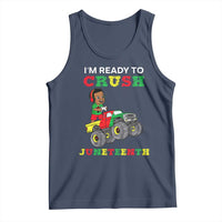 Black Boy Gamer Tank Top I'm Ready To Crush Juneteenth for Boys Toddler