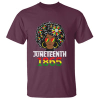 Black Queen 1865 Juneteenth T Shirt - Wonder Print Shop
