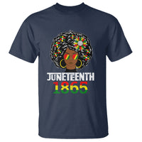 Black Queen 1865 Juneteenth T Shirt - Wonder Print Shop