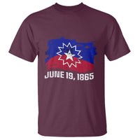 Juneteenth Flag T Shirt Black Freedom Black History - Wonder Print Shop