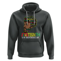 Juneteenth Celebrating Black Freedom African American 1865 Hoodie - Wonder Print Shop