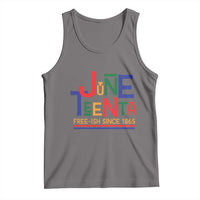 Free Ish Tank Top Juneteenth Celebration Since 1865 Retro