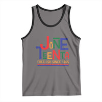 Free Ish Tank Top Juneteenth Celebration Since 1865 Retro