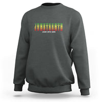 Happy Juneteenth Is My Independence Day Sweatshirt - Wonder Print Shop