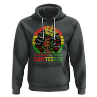 Black Women Hoodie Remembering My Ancestors Juneteenth Celebrate - Wonder Print Shop