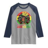 Black Women Raglan Shirt Remembering My Ancestors Juneteenth Celebrate