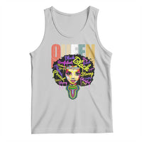 Black Queen Tank Top Proud Melanin Strong Educated Retro Vintage