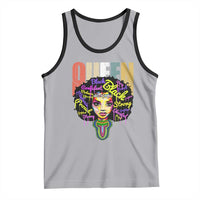Black Queen Tank Top Proud Melanin Strong Educated Retro Vintage
