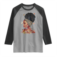 Black Girl Magic Raglan Shirt Afro Melanin Queen African American Women