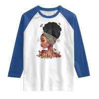 Black Girl Magic Raglan Shirt Afro Melanin Queen African American Women