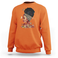 Black Girl Magic Afro Melanin Queen African American Women Sweatshirt - Wonder Print Shop