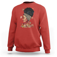 Black Girl Magic Afro Melanin Queen African American Women Sweatshirt - Wonder Print Shop