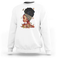 Black Girl Magic Afro Melanin Queen African American Women Sweatshirt - Wonder Print Shop