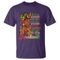 Juneteenth T Shirt I am The Storm Black Women Black History Month - Wonder Print Shop