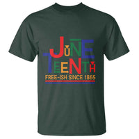 Free Ish T Shirt Juneteenth Celebration Since 1865 Retro - Wonder Print Shop