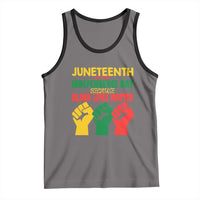 Juneteenth Is My Independence Day Tank Top Because BLM