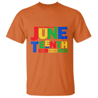 Juneteenth Free Ish Since 1865 T Shirt - Wonder Print Shop