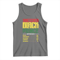 Juneteenth Black Prince Nutrition Facts Tank Top