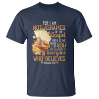 I Am Not Ashamed of the Gospel T Shirt Christian Faith & Salvation Quote - Wonder Print Shop