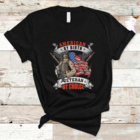 Veterans Day T Shirt American By Birth Veteran By Choice - Wonder Print Shop