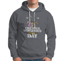 Columbus Day Hoodie Indigenous Happy People's Day - Wonder Print Shop