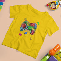 Autism Awareness Gamer T Shirt For Kid Video Game Control Puzzle Piece - Wonder Print Shop