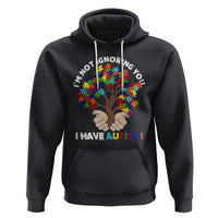 I'm Not Ignoring You I Have Autism Hoodie Puzzle Tree - Wonder Print Shop