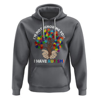 I'm Not Ignoring You I Have Autism Hoodie Puzzle Tree - Wonder Print Shop