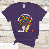I'm Not Ignoring You I Have Autism T Shirt Puzzle Tree - Wonder Print Shop