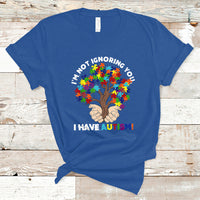 I'm Not Ignoring You I Have Autism T Shirt Puzzle Tree - Wonder Print Shop