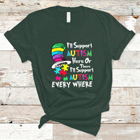 Autism Awarenes T Shirt I'll Support Autism Every Where - Wonder Print Shop