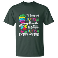 Autism Awarenes T Shirt I'll Support Autism Every Where - Wonder Print Shop