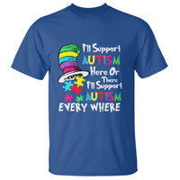 Autism Awarenes T Shirt I'll Support Autism Every Where - Wonder Print Shop