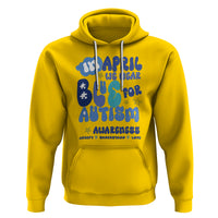Autism Awareness Hoodie In April We Wear Blue Accept Understand Love - Wonder Print Shop