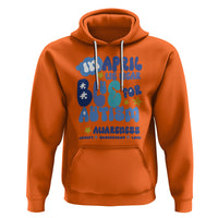 Autism Awareness Hoodie In April We Wear Blue Accept Understand Love - Wonder Print Shop