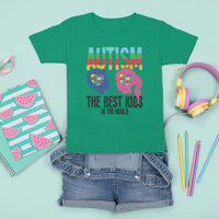 Proud Autism T Shirt For Kid The Best Kids In The World - Wonder Print Shop