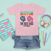 Proud Autism T Shirt For Kid The Best Kids In The World - Wonder Print Shop