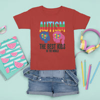 Proud Autism T Shirt For Kid The Best Kids In The World - Wonder Print Shop